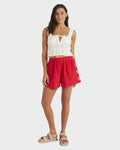Roxy Chase Elastic Waist Shorts