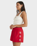 Roxy Chase Elastic Waist Shorts