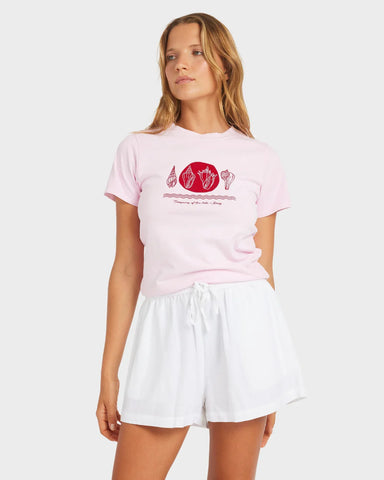 Roxy Dreamer Elastic Waist Shorts