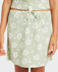 Roxy Blossom Bias Mini Skirt