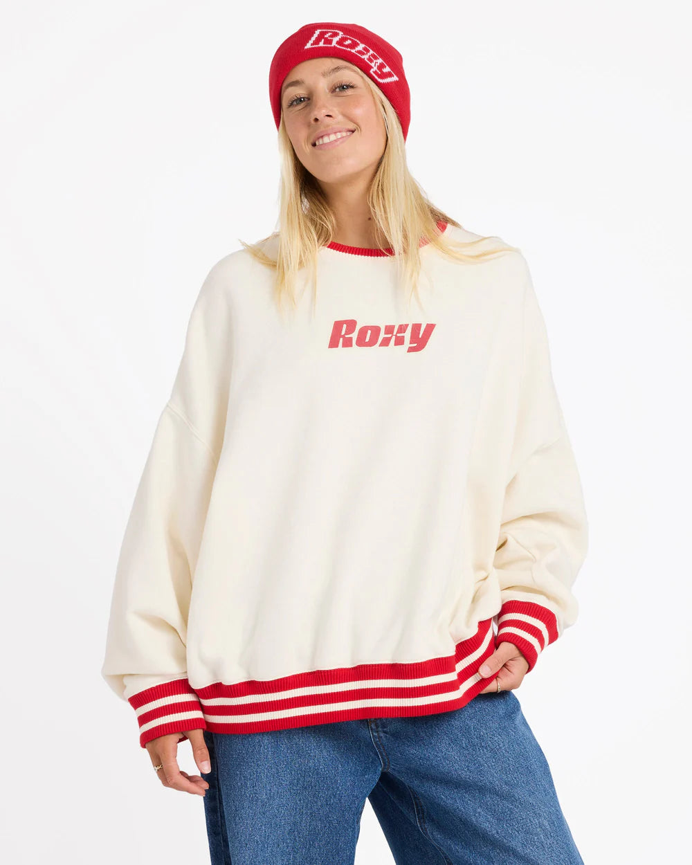 Roxy Game Time Crew Neck