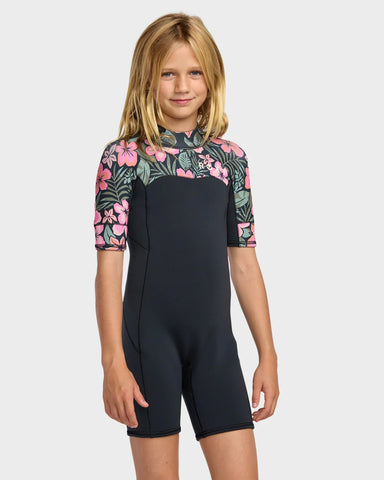Roxy 2/2 Swell Natural Springsuit Girls 8-16
