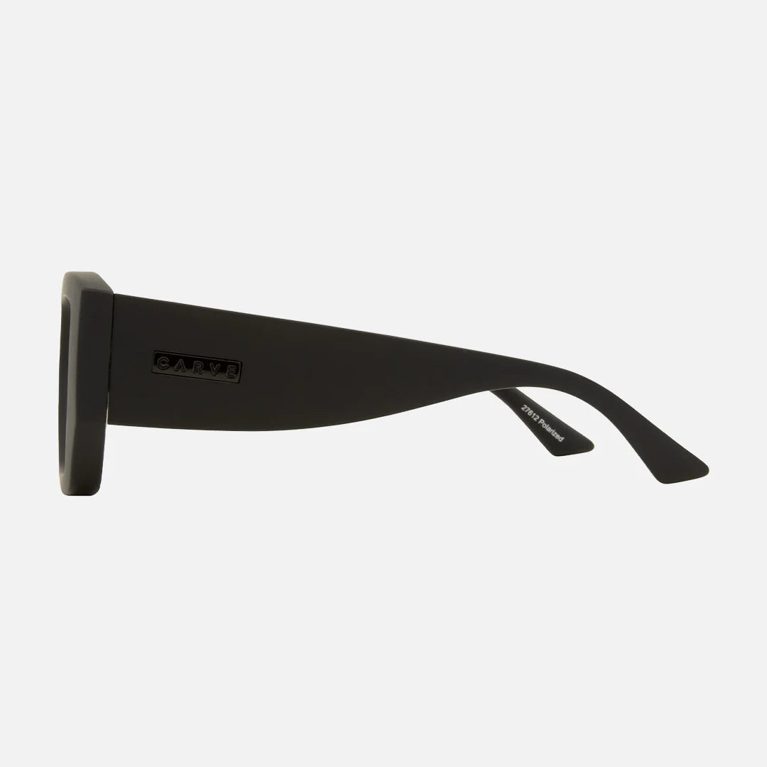 Carve Catapult Matt Black Frame with Brown Polarized Lens