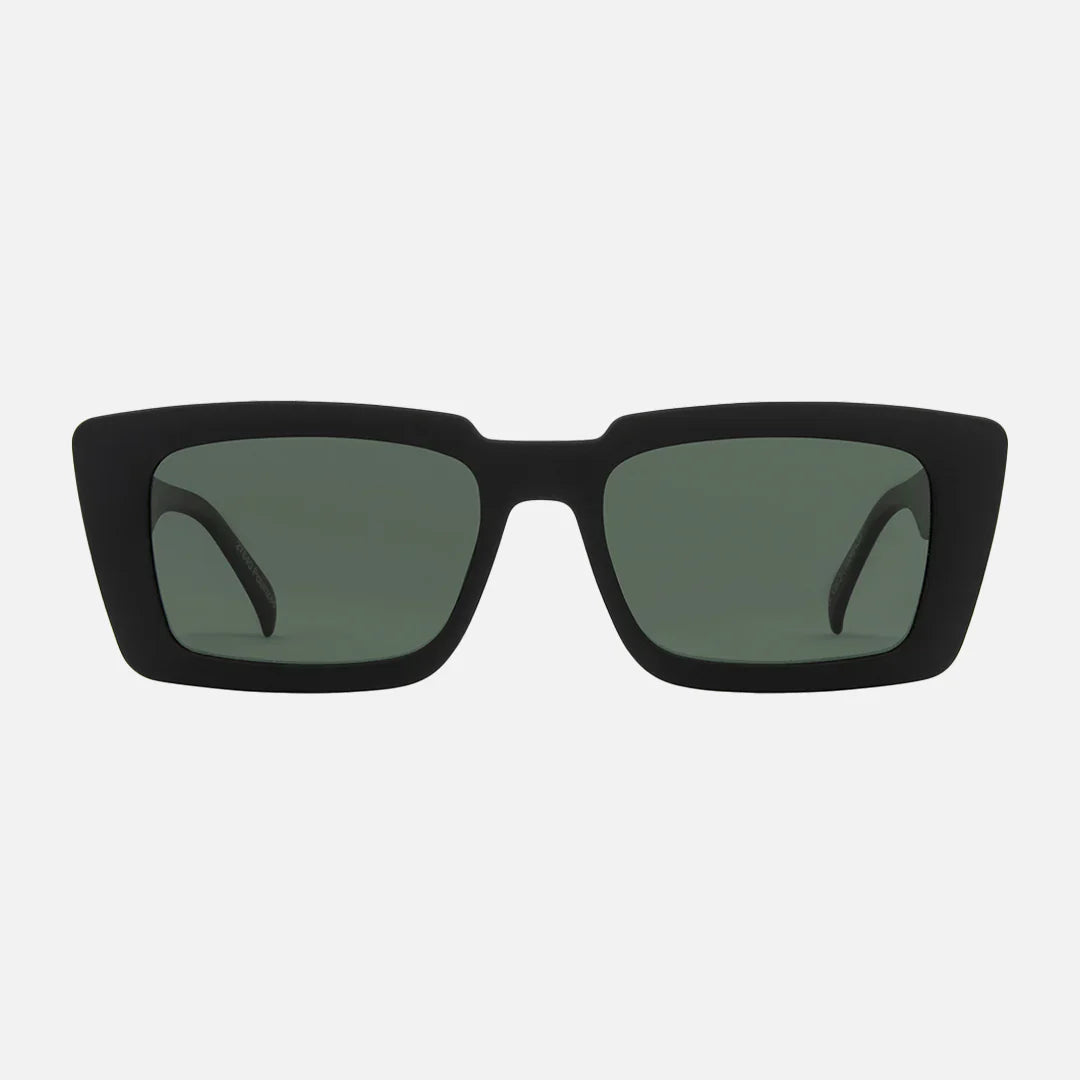 Carve Ziggy Matt Black Green Polarized Lens