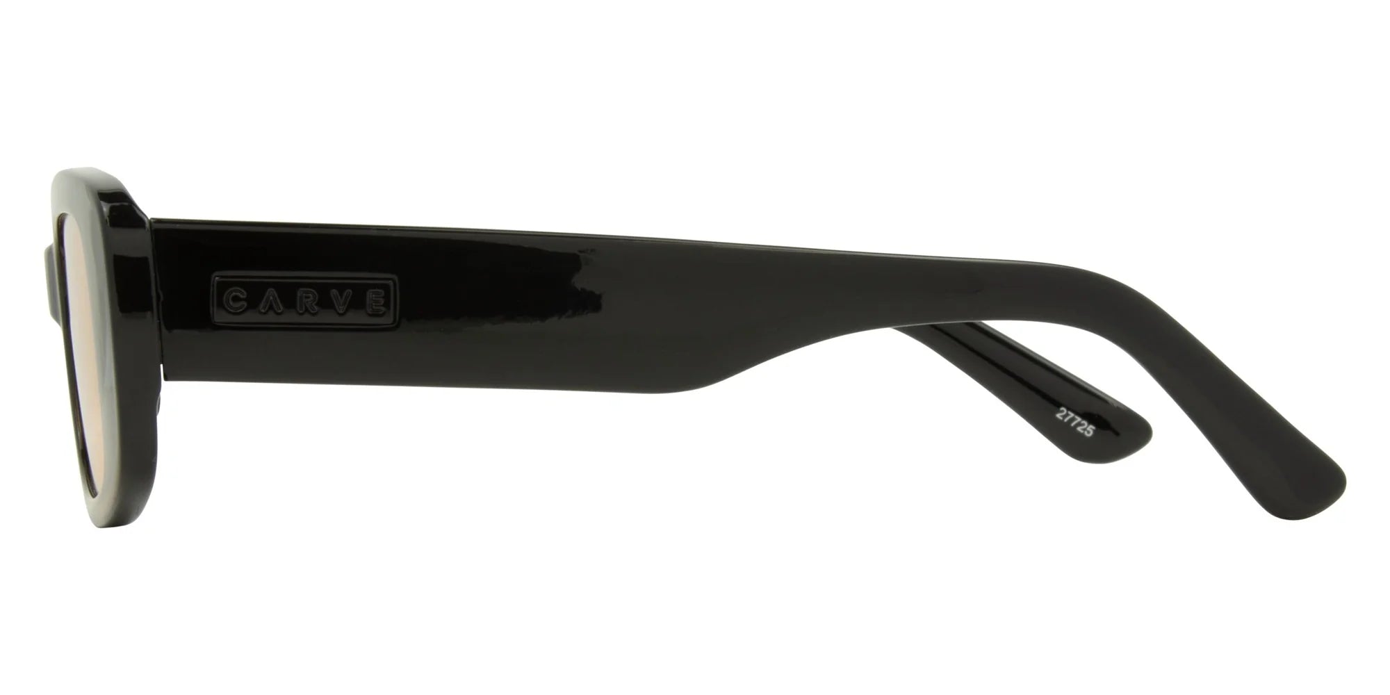 Carve Status Gloss Black Frame with Peach Tint Lens