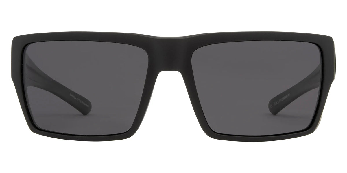 Sanada Matte Black Grey Polarized Lens