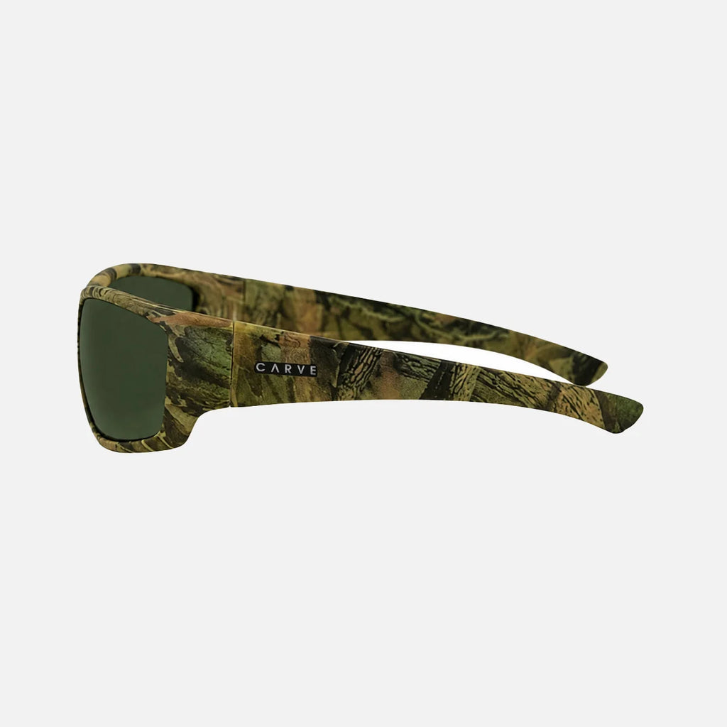 Carve Moray Matte Camo Frame and G15 Green Polarized Lens