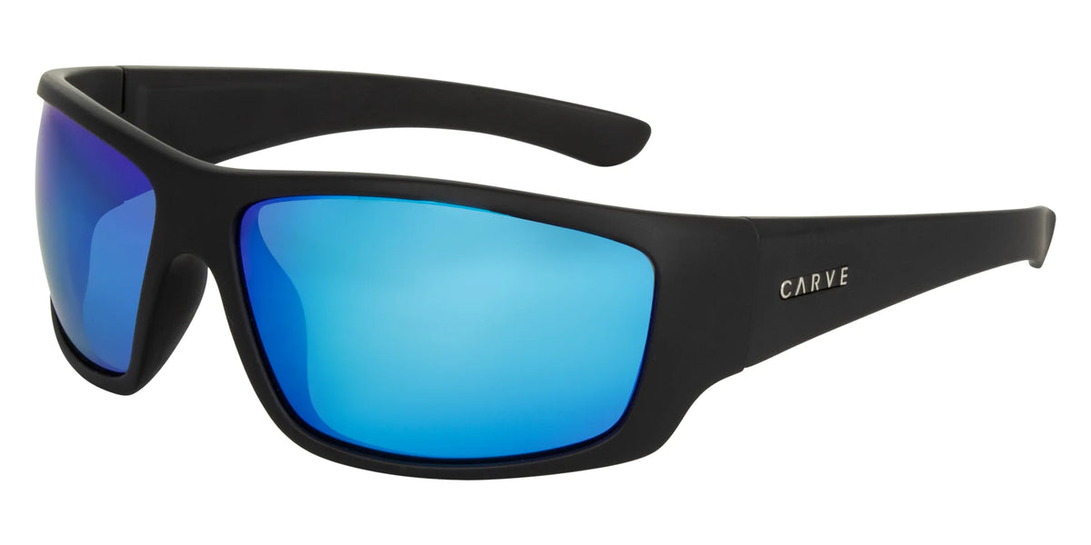 Carve Moray Matte Black Grey Blue Iridium