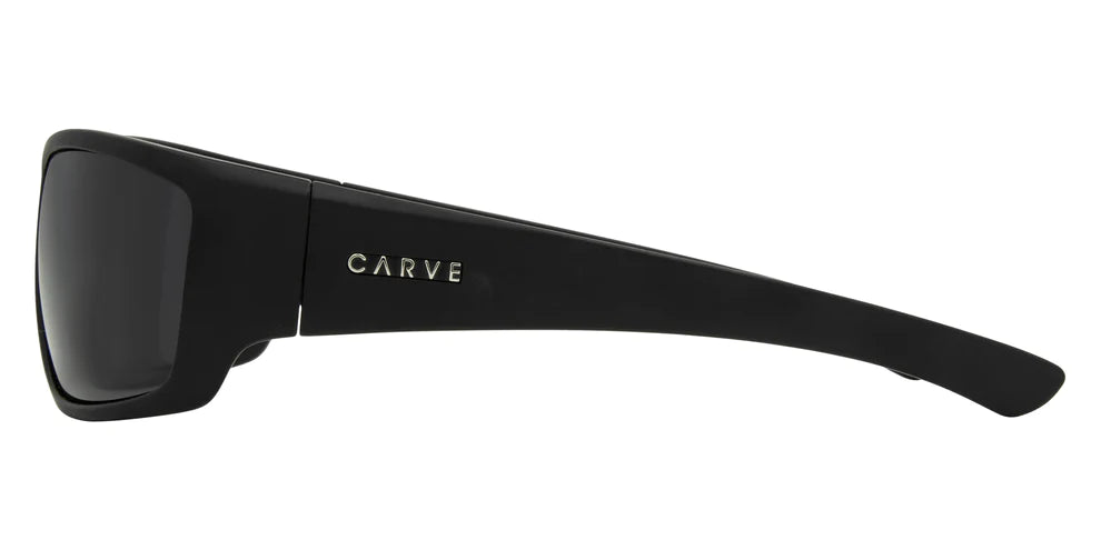 Carve Moray Matt Black Grey Polarized Lens