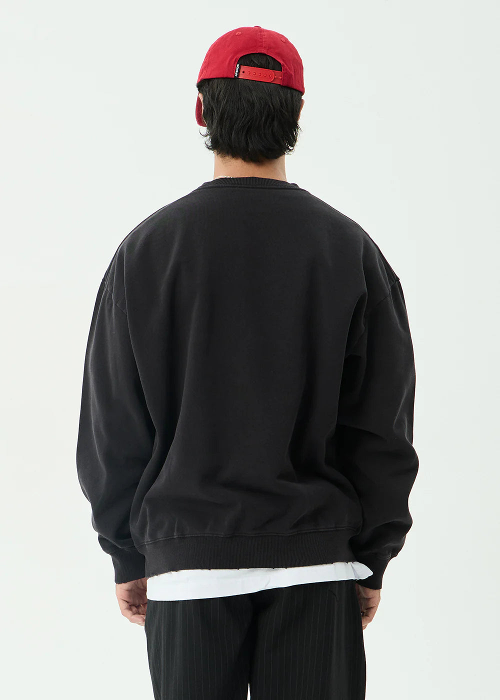 Afends Contingent Recycled Crew Neck - Stone Black