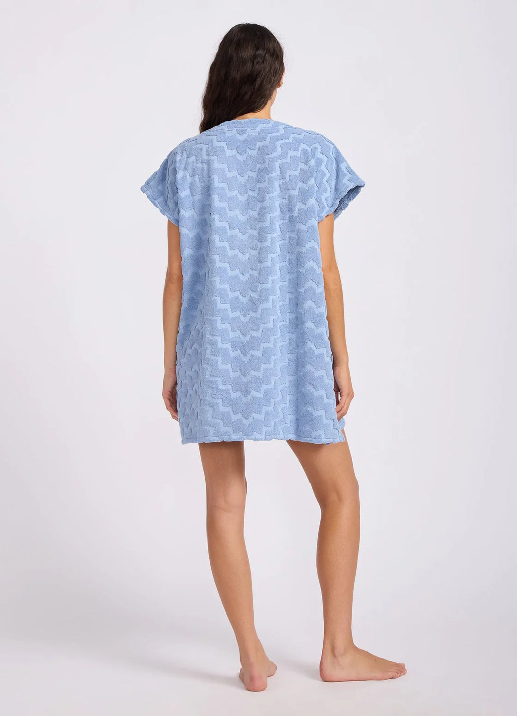 Seafolly Towel Poncho - Cornflower