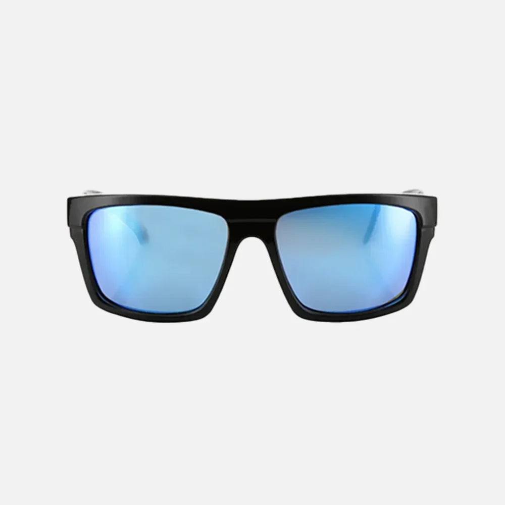 Carve Volley Polarized Iridium Gloss Black / Blue Frame Sunglasses