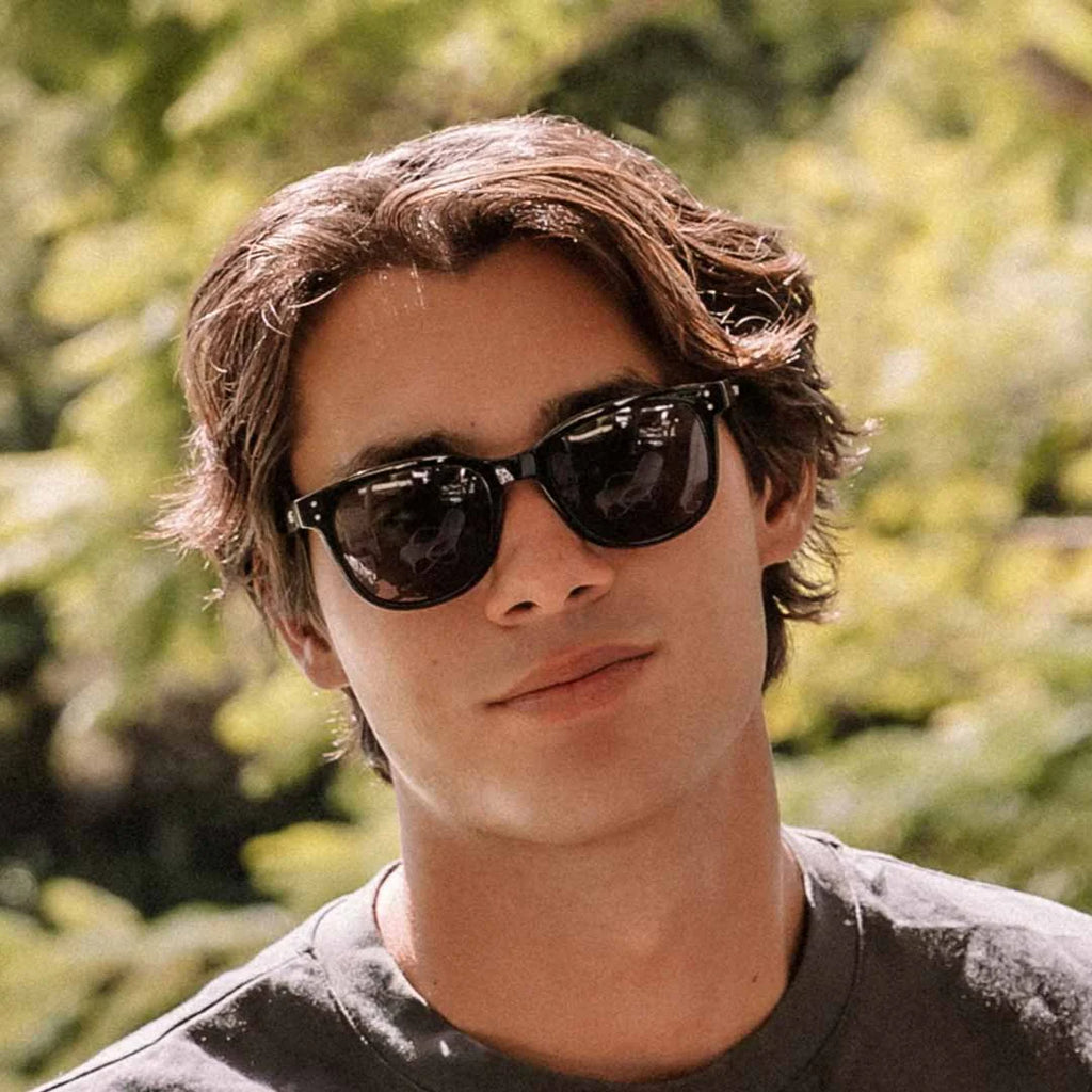 Homeland Polarized Gloss Black Frame Sunglasses