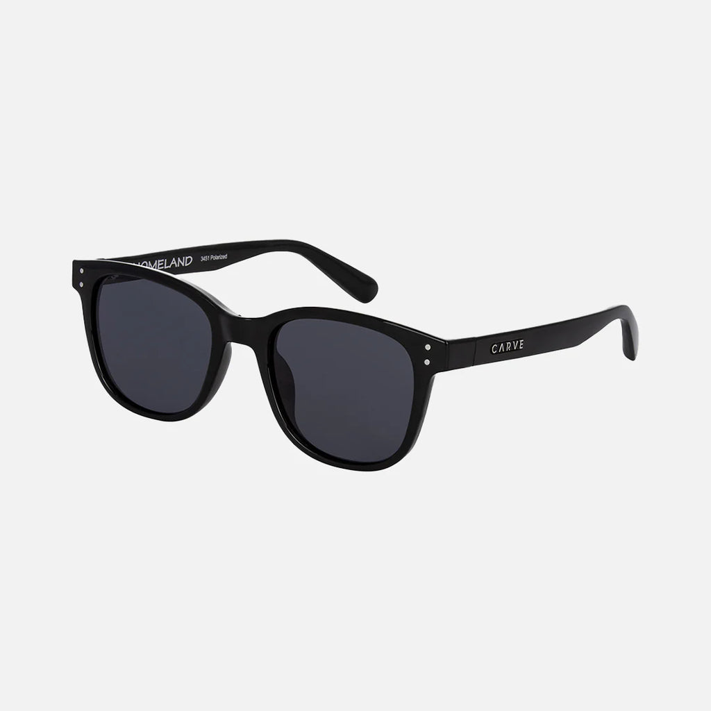 Homeland Polarized Gloss Black Frame Sunglasses