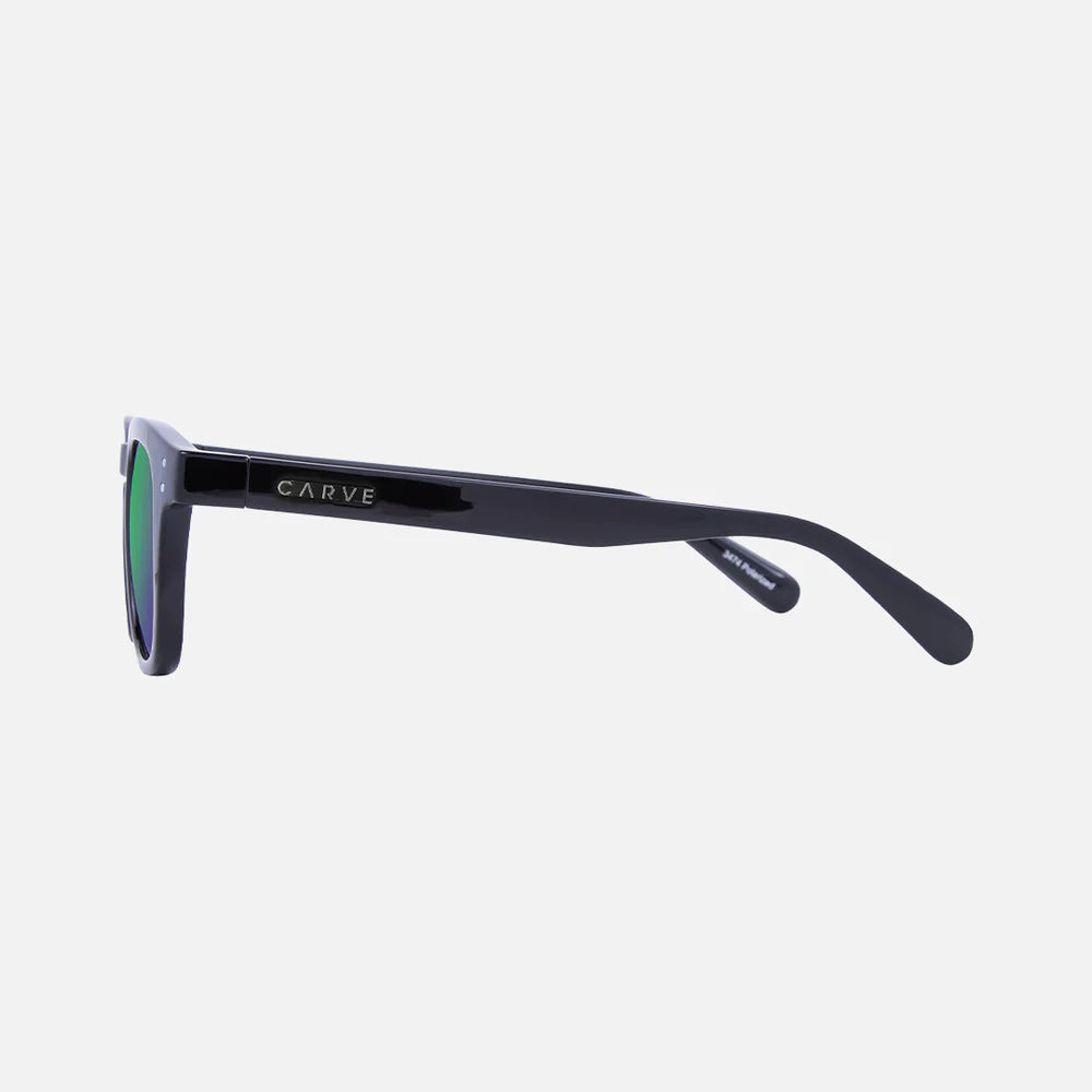 Carve Havana Gloss Black Green Iridium Lens