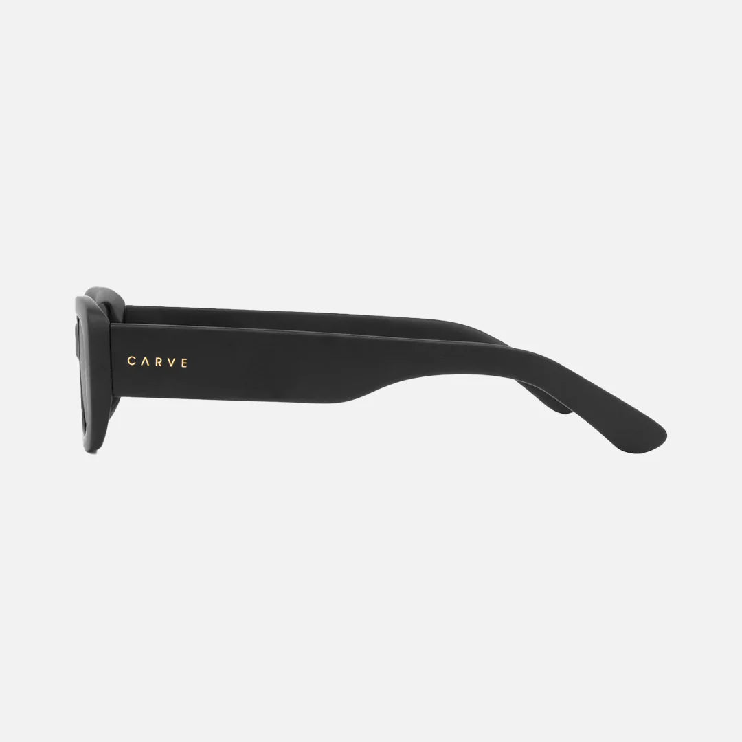 Carve Lizbeth Matt Black Grey Lens