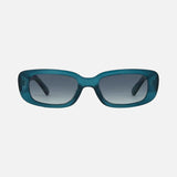 LIizbeth Gloss Petrol Blue Grey Lens