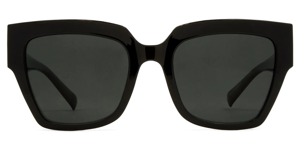 Carve Valerie Gloss Black Dk Grey Polarized Lens