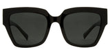 Valerie Gloss Black Dk Grey Polarized Lens