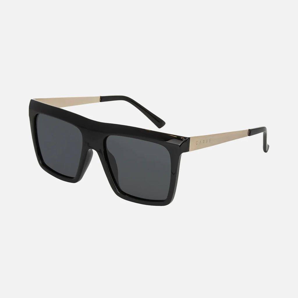 Carve Yoshi Gloss Black Gold Grey Polarized