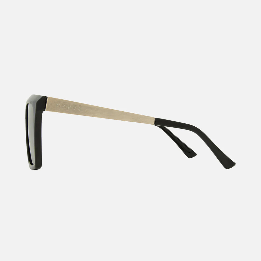 Carve Yoshi Gloss Black Gold Grey Polarized
