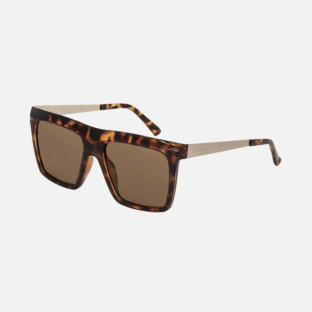Carve Yoshi Gloss Tort Gold Temple & Brown Lens