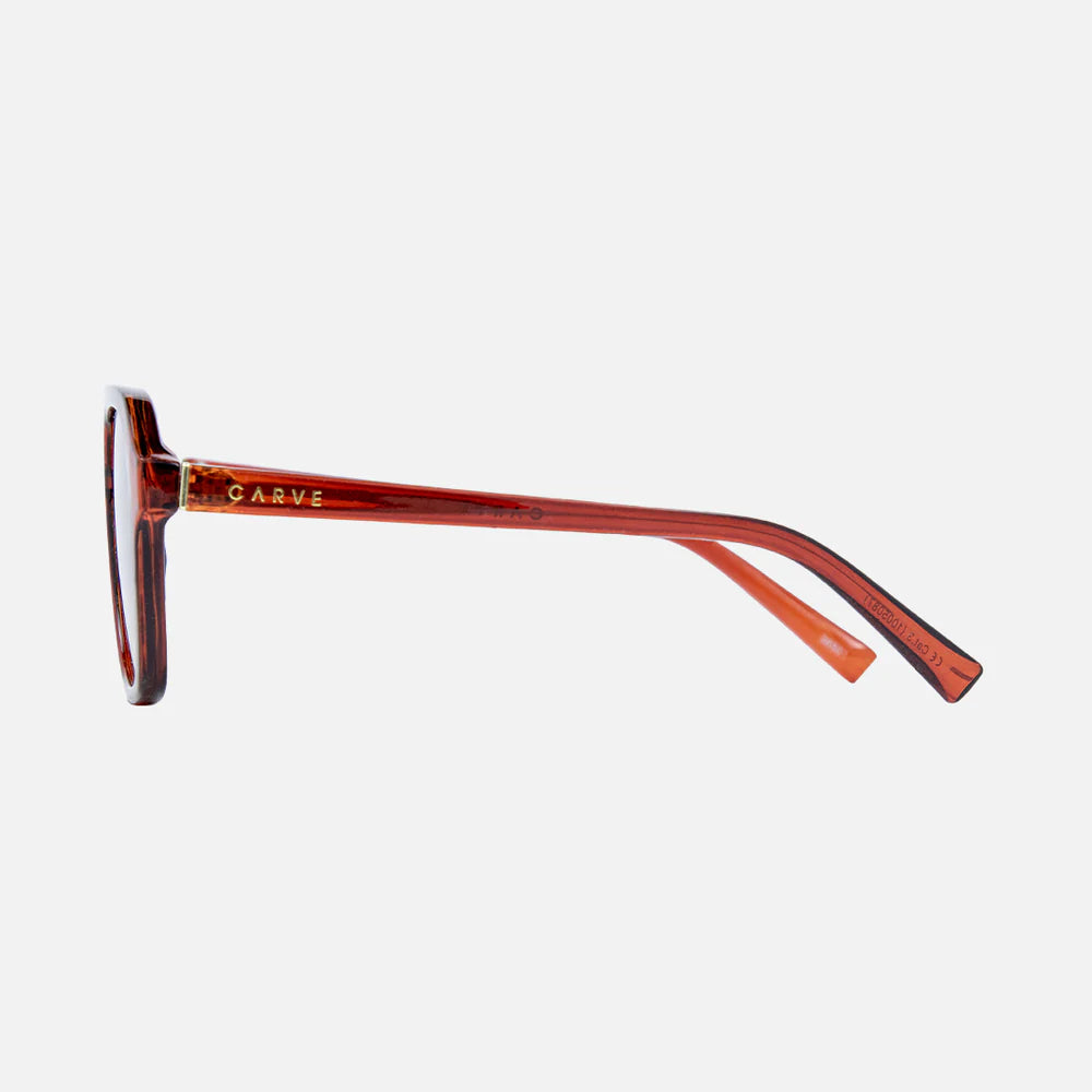 Carve Londyn Crystal Pecan Frame Brown Gradient Lens