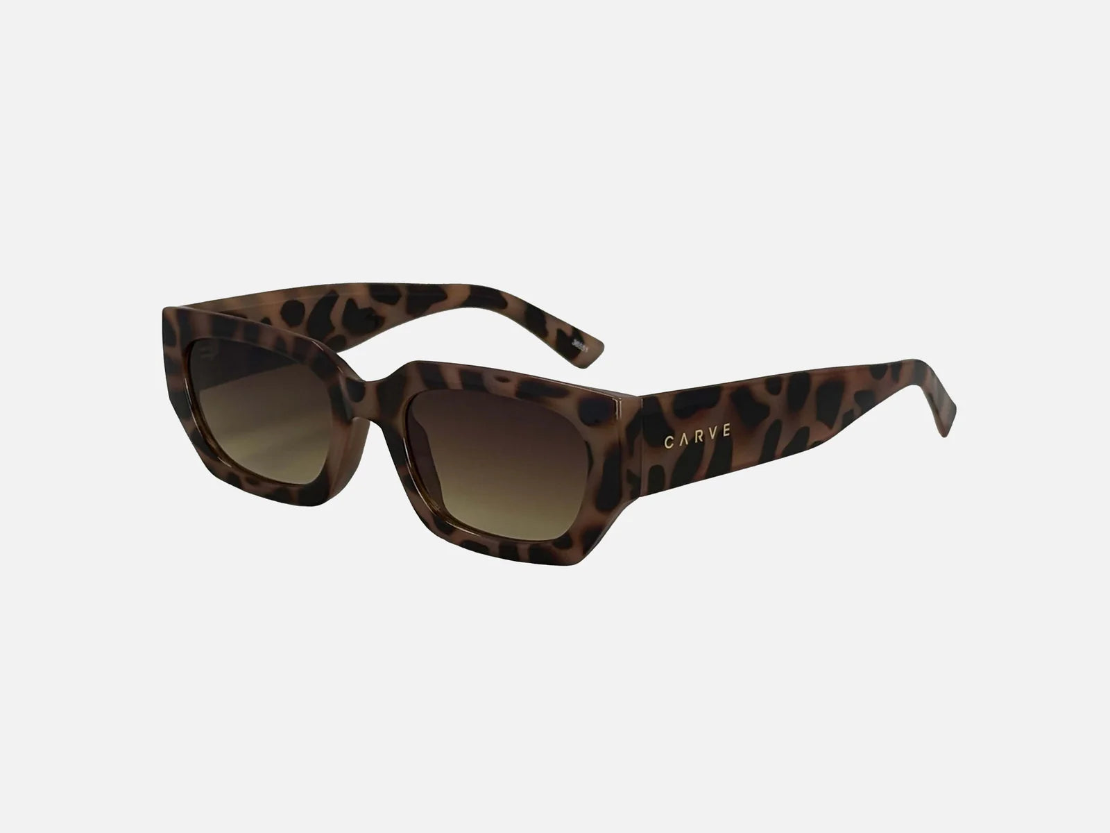 Carve Vinca Gloss Creamy Tort Frame Gradient Brown Lens