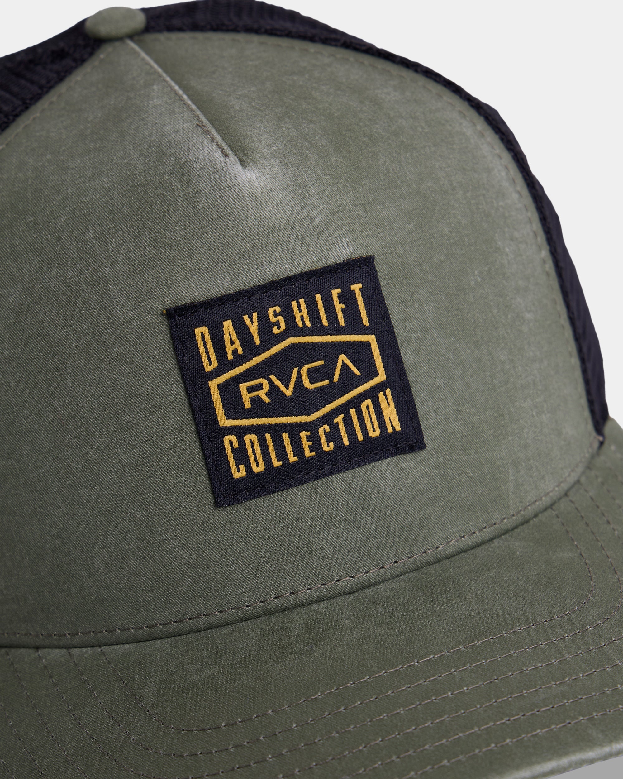 RVCA Dayshift Canvas Trucker Cap