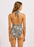 Seafolly Ring Front Halter One Piece