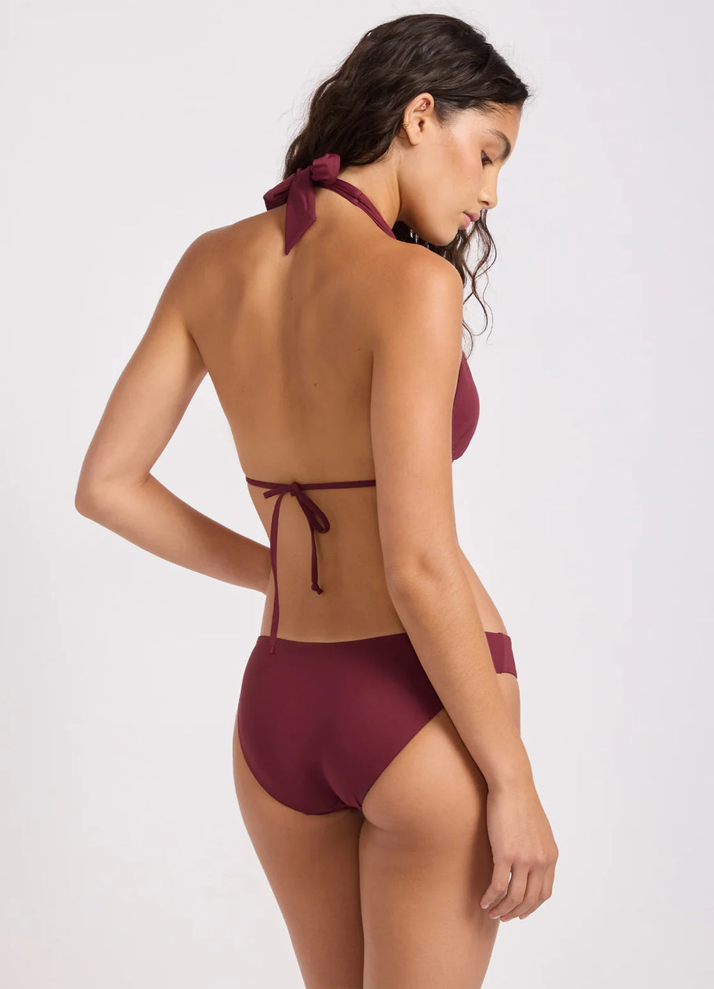 Seafolly Hipster Pant S.Collective - Dark Burgundy