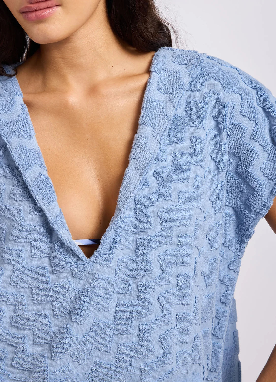 Seafolly Towel Poncho - Cornflower