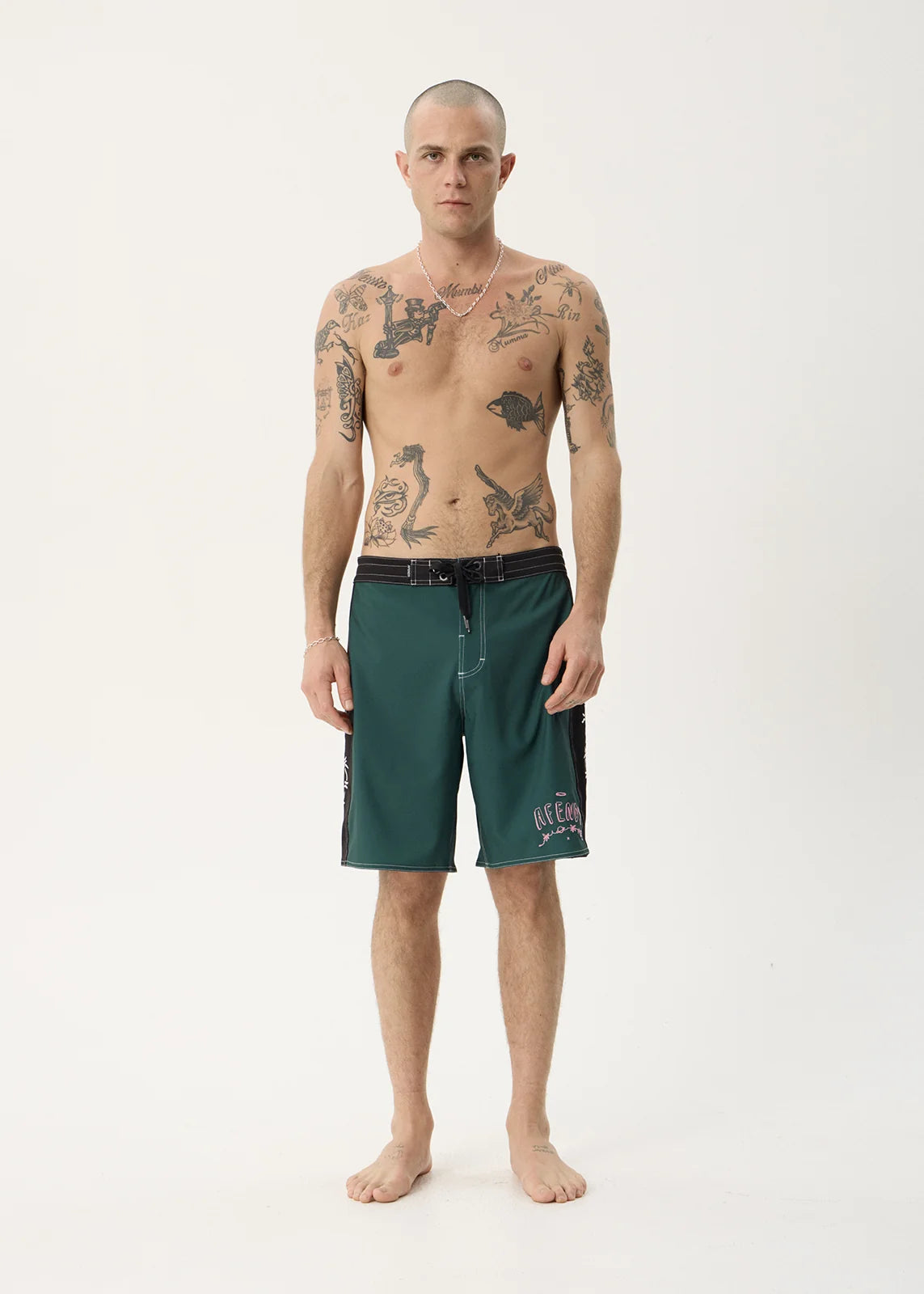 Afends Activities Recycled Surf Related V2 Boardshort 20 Inch - Pine