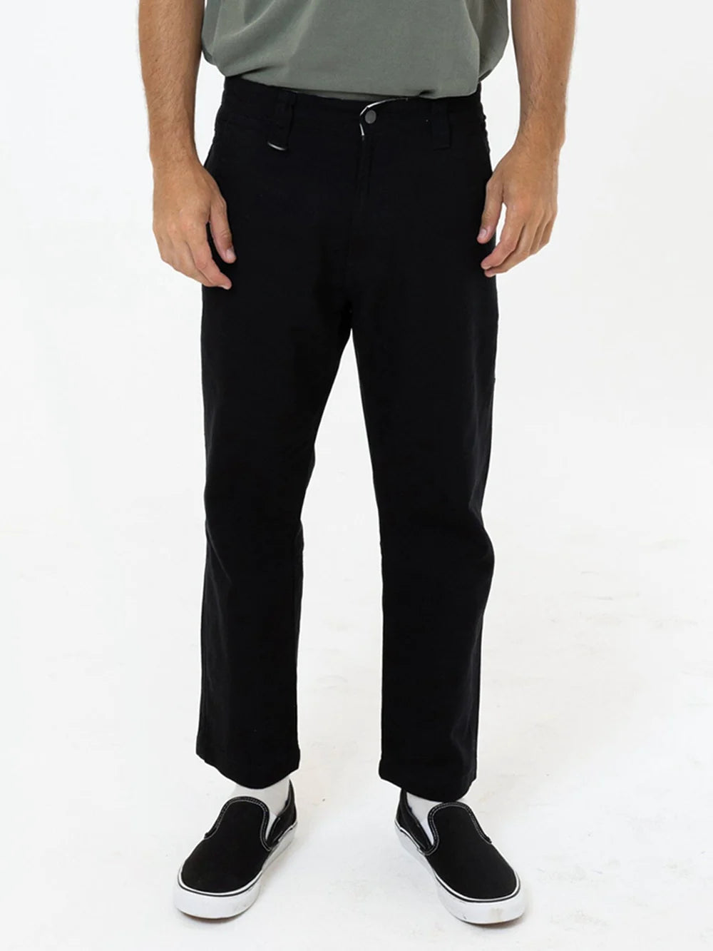 Thrills Union Work Chino Black