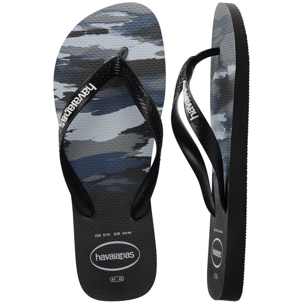 Havaianas Top Camu Black/White
