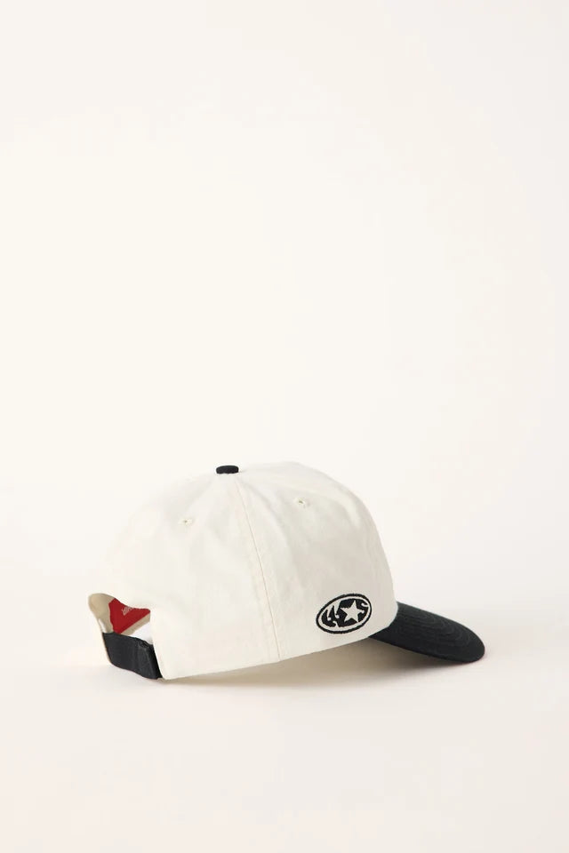 Worship Toll Free 5 Panel Hat - Coconut - Black