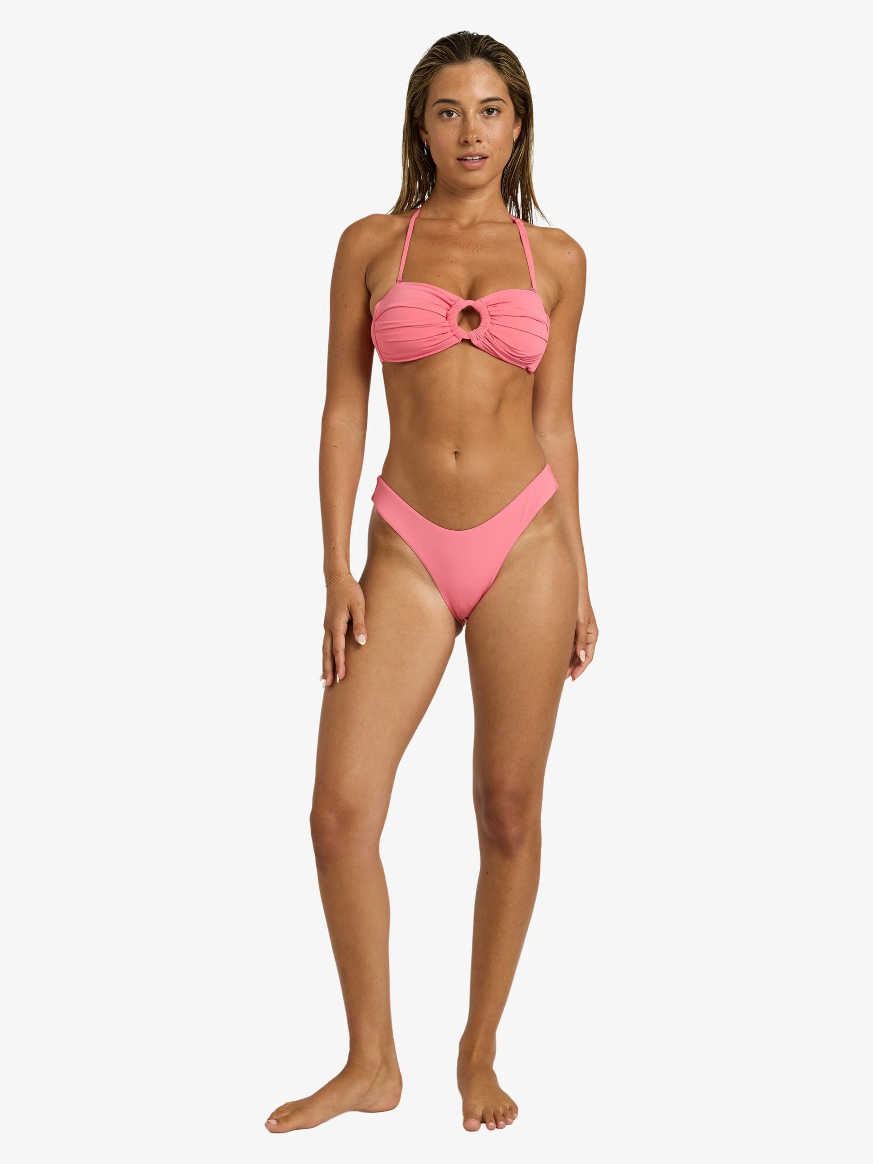 Roxy SD Beach Classics Ring Bandeau Bikini Top