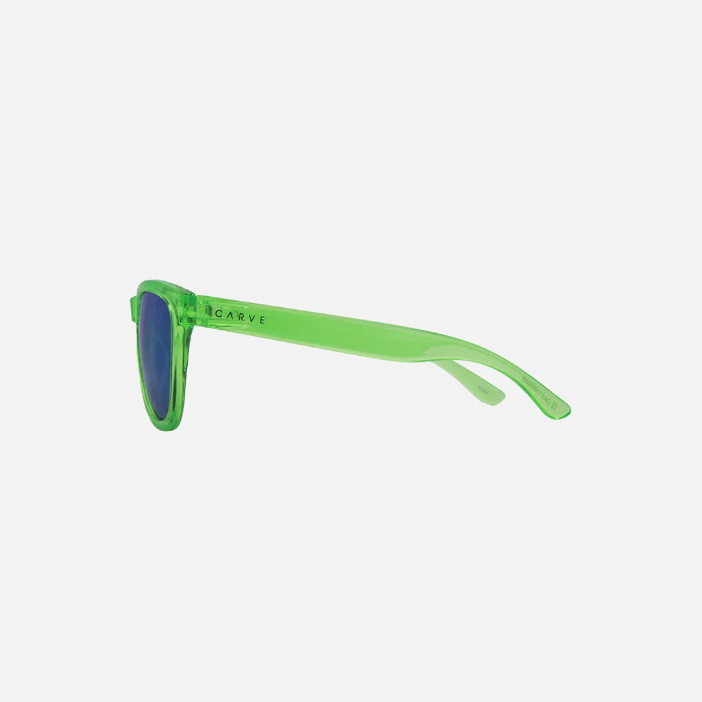 Cali Crystal Lime Frame with Grey with Blue Green Iridium Lens