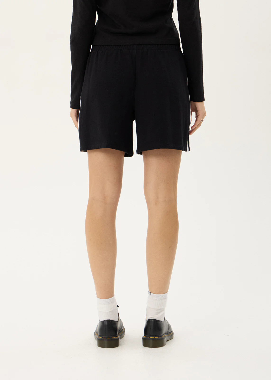 Afends Katelyn Recycled Fleece Short - Black