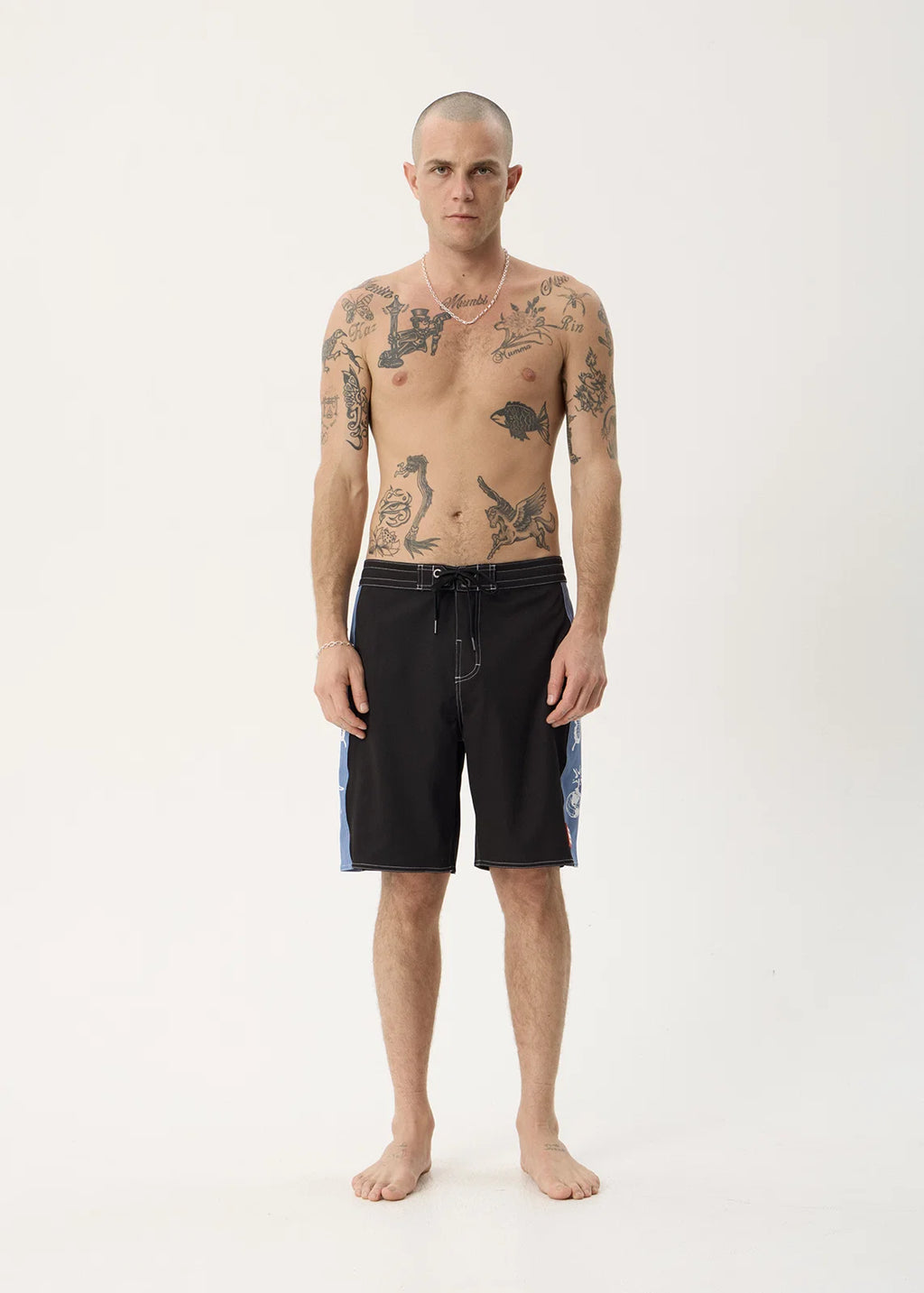 Afends Spiritual Recycled Surf Related V2 Boardshort 20 Inch - Black