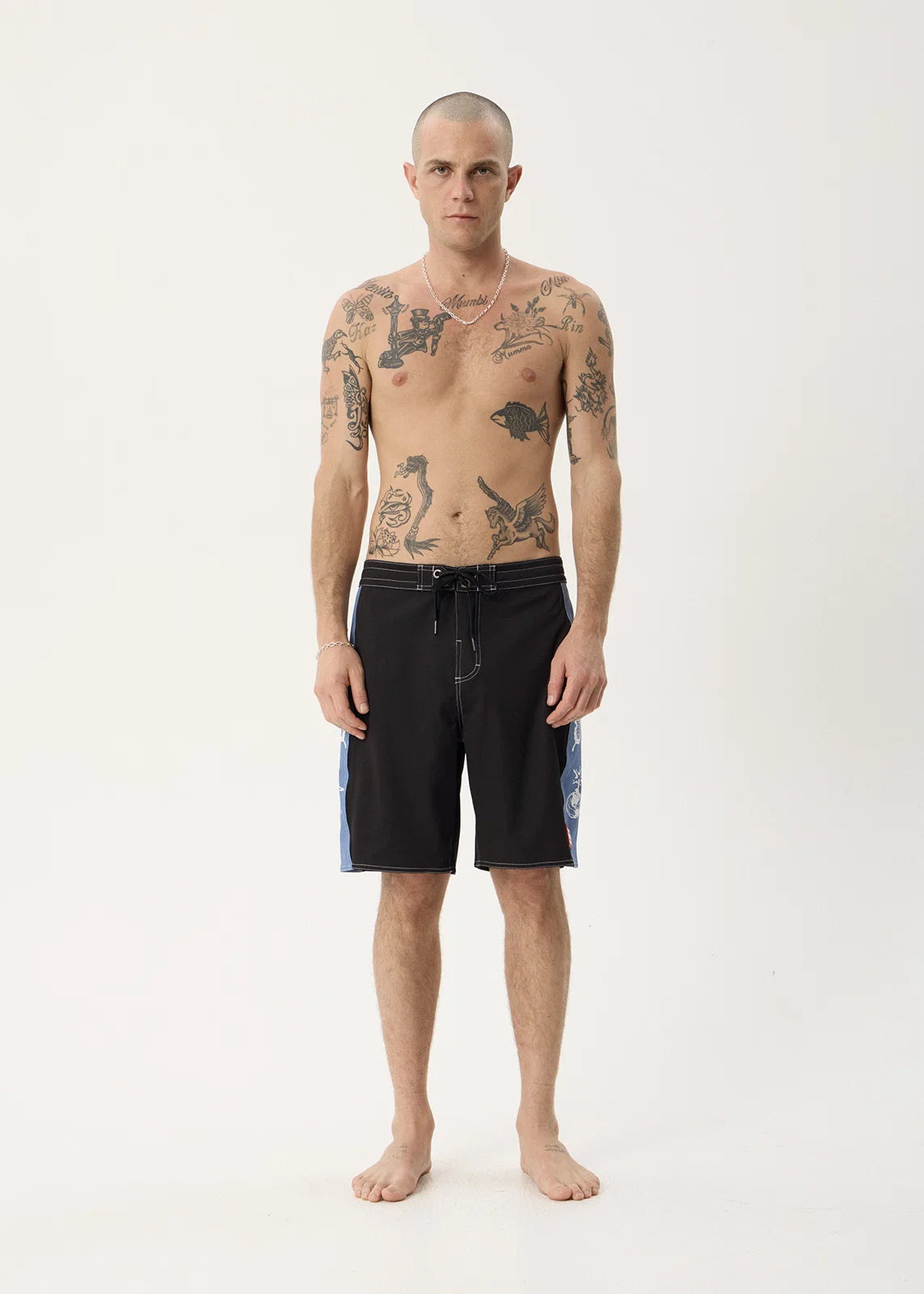 Afends Spiritual Recycled Surf Related V2 Boardshort 20 Inch - Black
