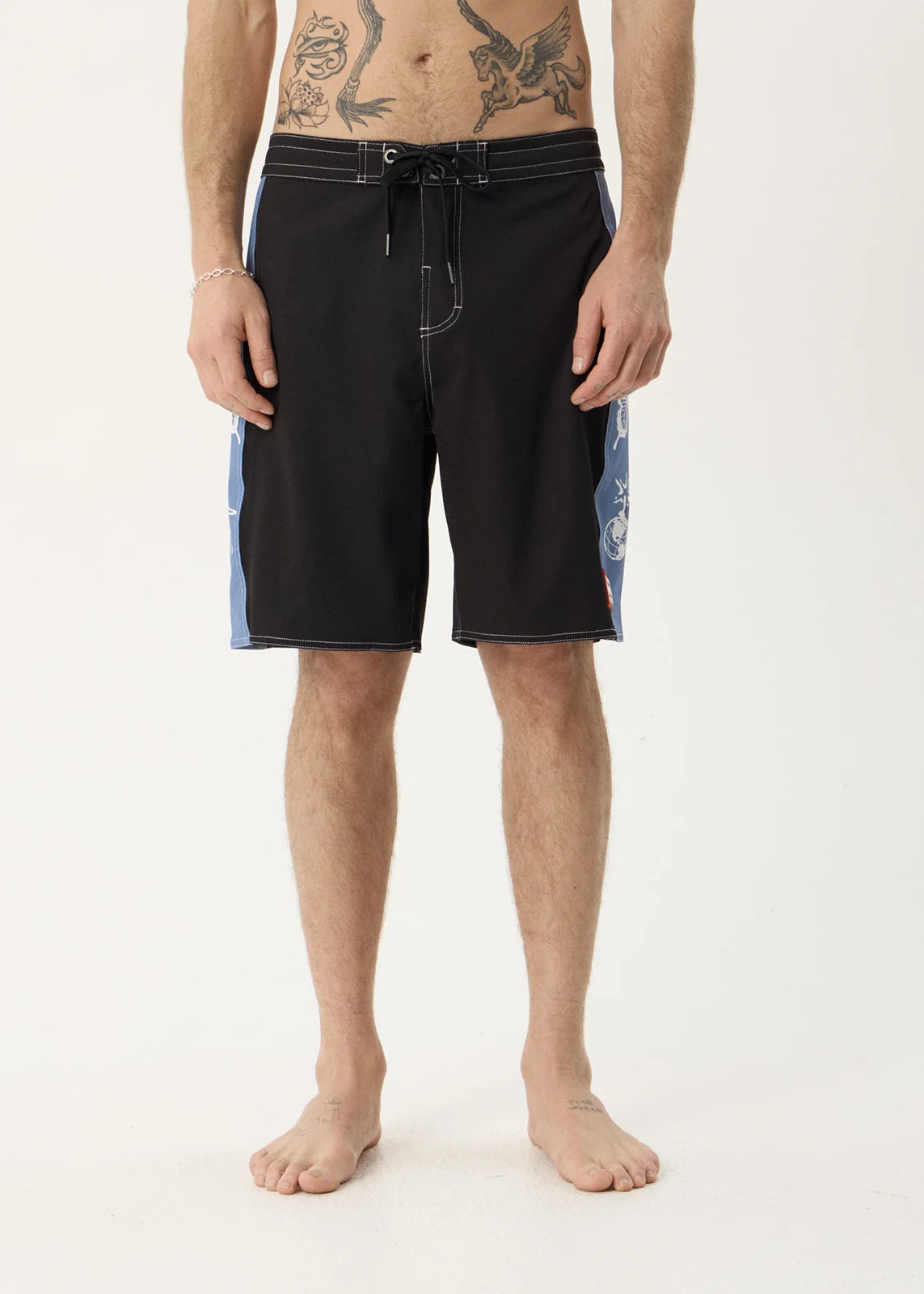 Afends Spiritual Recycled Surf Related V2 Boardshort 20 Inch - Black