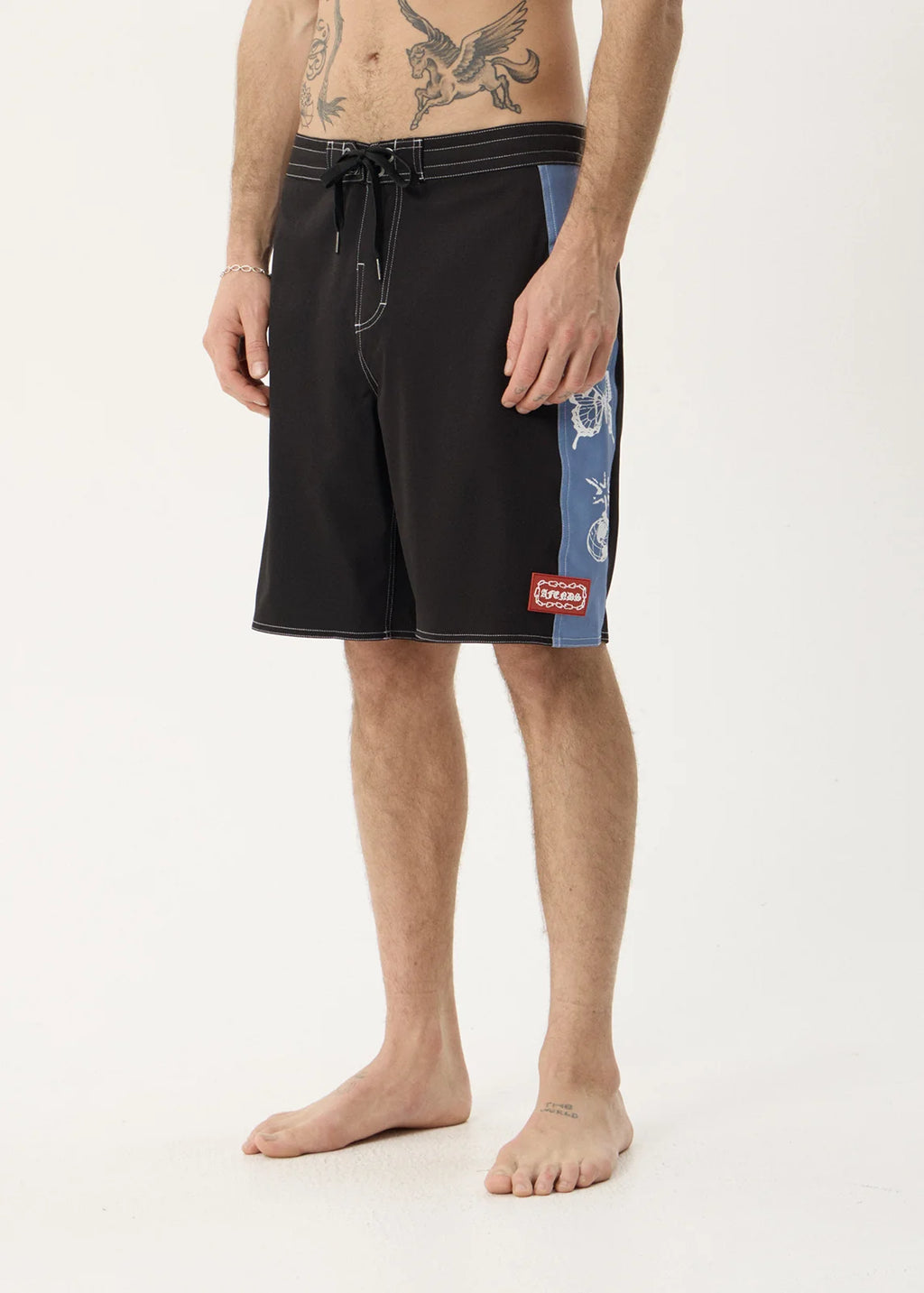 Afends Spiritual Recycled Surf Related V2 Boardshort 20 Inch - Black