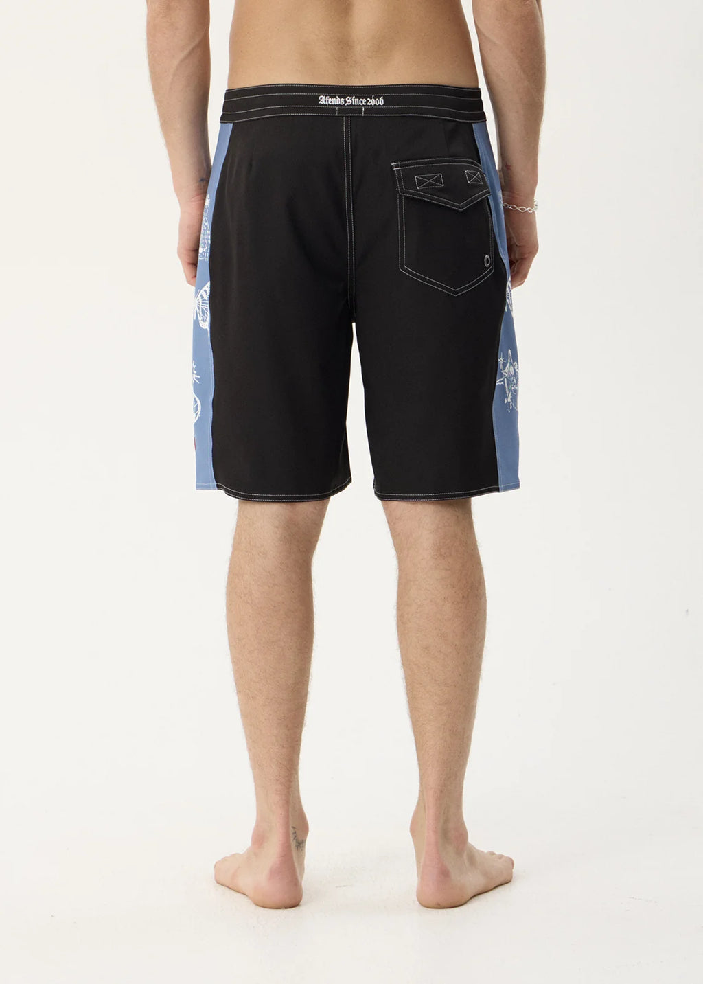 Afends Spiritual Recycled Surf Related V2 Boardshort 20 Inch - Black