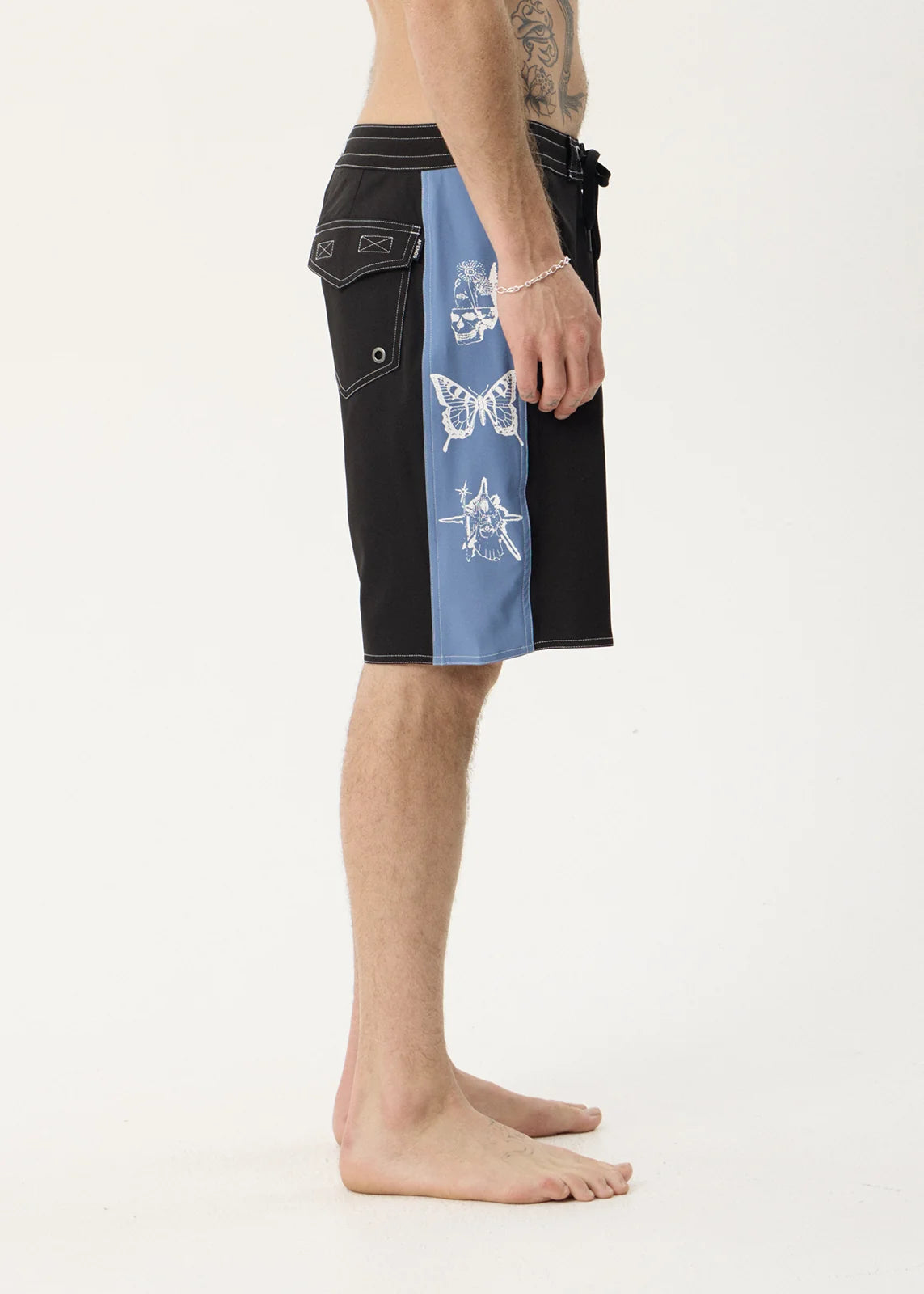 Afends Spiritual Recycled Surf Related V2 Boardshort 20 Inch - Black
