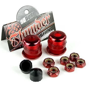 Thunder Bushing Upgrade and Rebuild Kit Red  90 Duro
