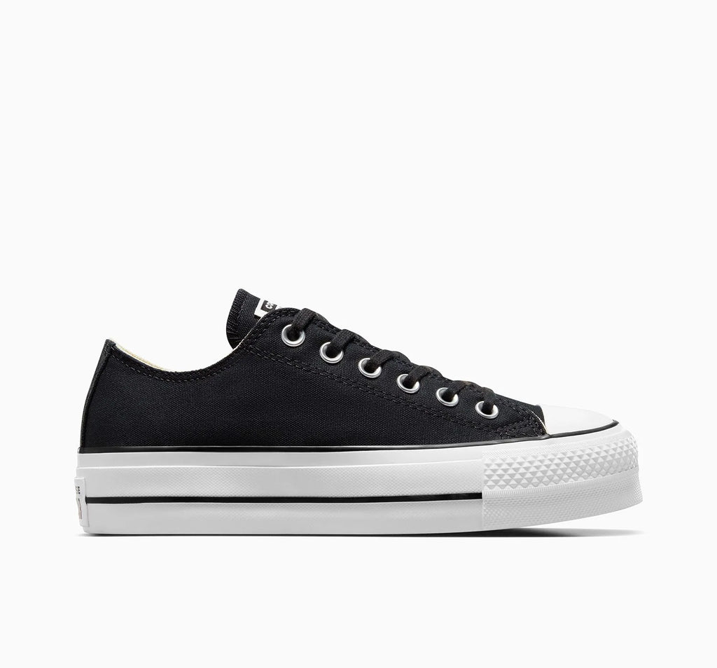 Converse Chuck Taylor All Star Canvas Lift Low Top Black