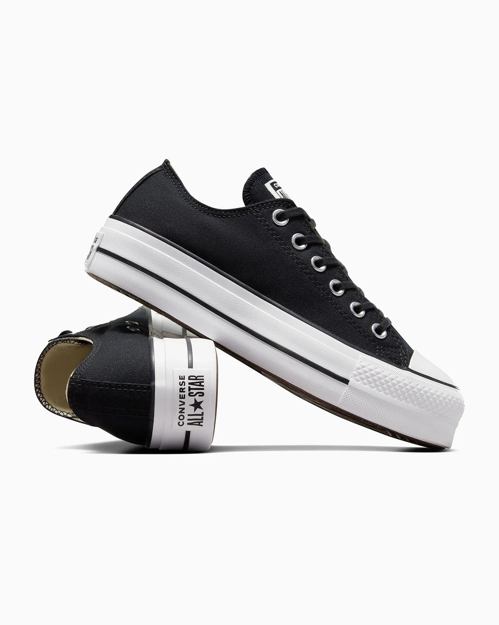 Converse Chuck Taylor All Star Canvas Lift Low Top Black