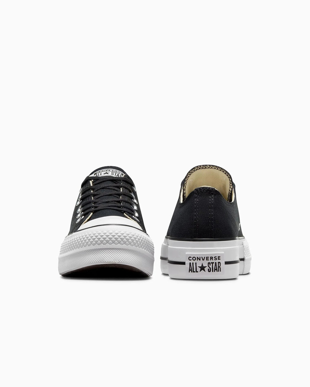 Converse Chuck Taylor All Star Canvas Lift Low Top Black