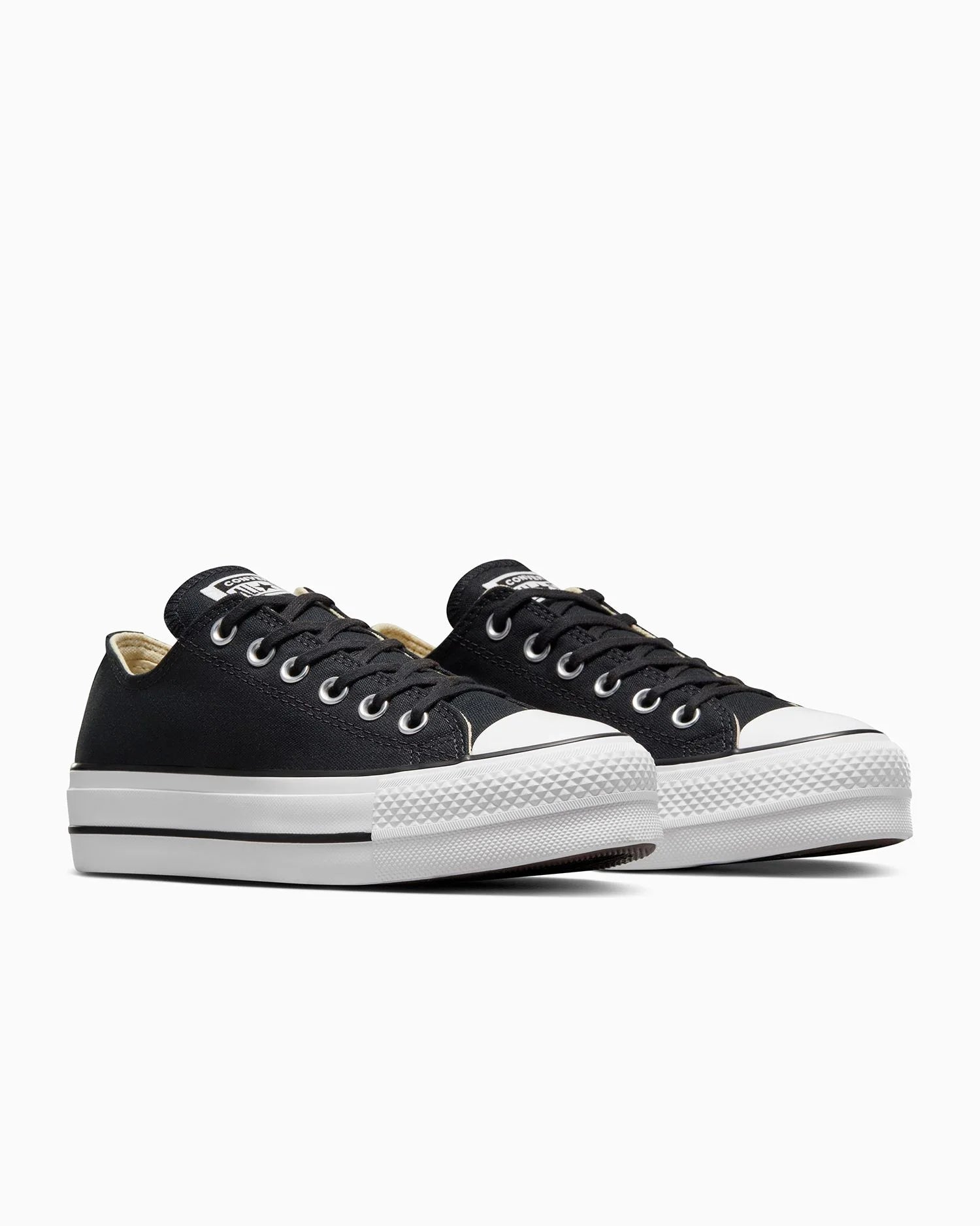 Converse Chuck Taylor All Star Canvas Lift Low Top Black
